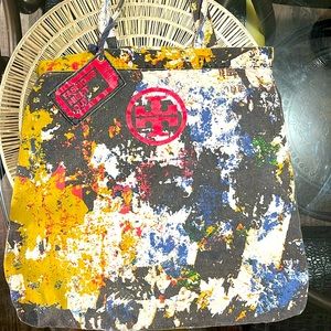 Tory Burch Canvas Tote.